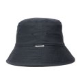 画像2: COOTIE PRODUCTIONS/Ventile Weather Cloth Bucket Hat（Black）［ベンタイルバケットハット-23秋冬］ (2)