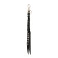 画像1: CALEE/STUDS LEATHER ASSORT KEY RING＜TYPE II＞C（Black/C）［スタッズレザーキーリング-23秋冬］ (1)