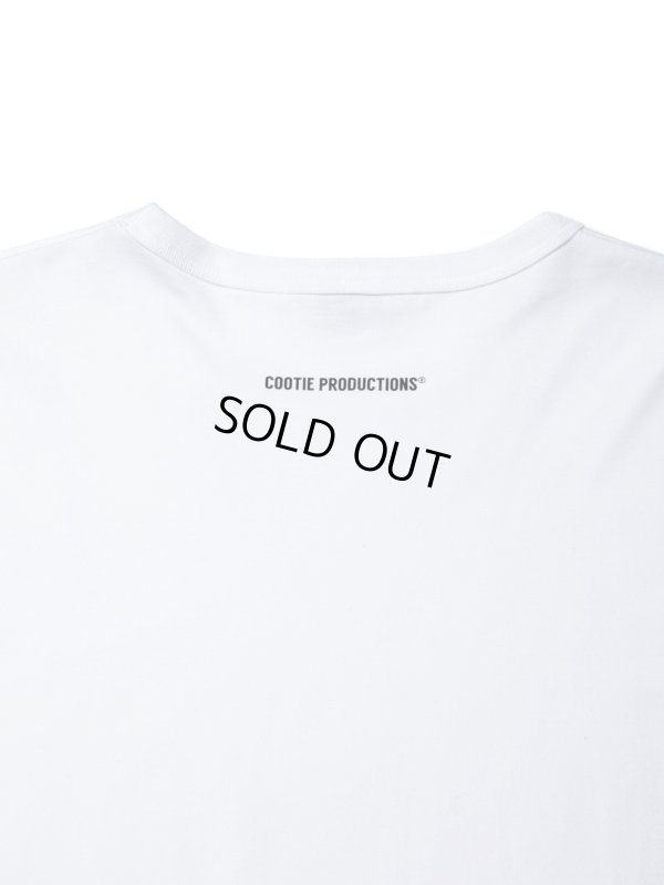 画像3: COOTIE PRODUCTIONS/Supima Oversized L/S Tee（White）［スーピマオーバーサイズ長袖T-23秋冬］