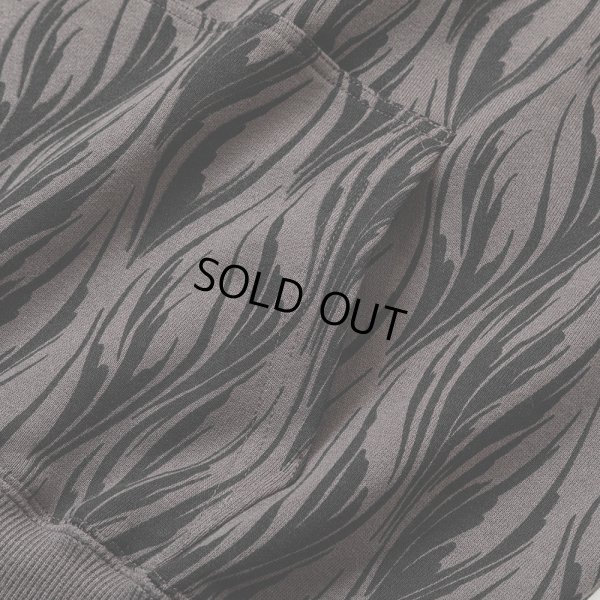 画像3: CALEE/FEATER PATTERN PULLOVER HD（CHARCOAL） 【40%OFF】［フェザー柄プルオーバーパーカー-23秋冬］