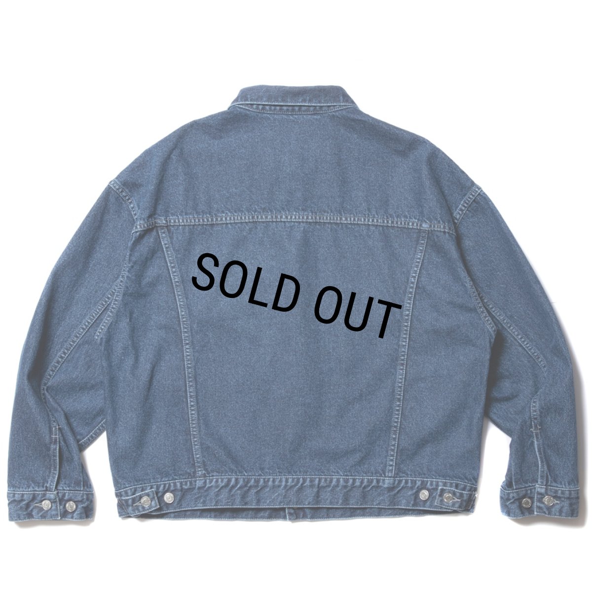 画像2: COOTIE PRODUCTIONS/3rd Type Denim Jacket（Indigo Fade）［サードタイプデニムJKT-23秋冬］ (2)