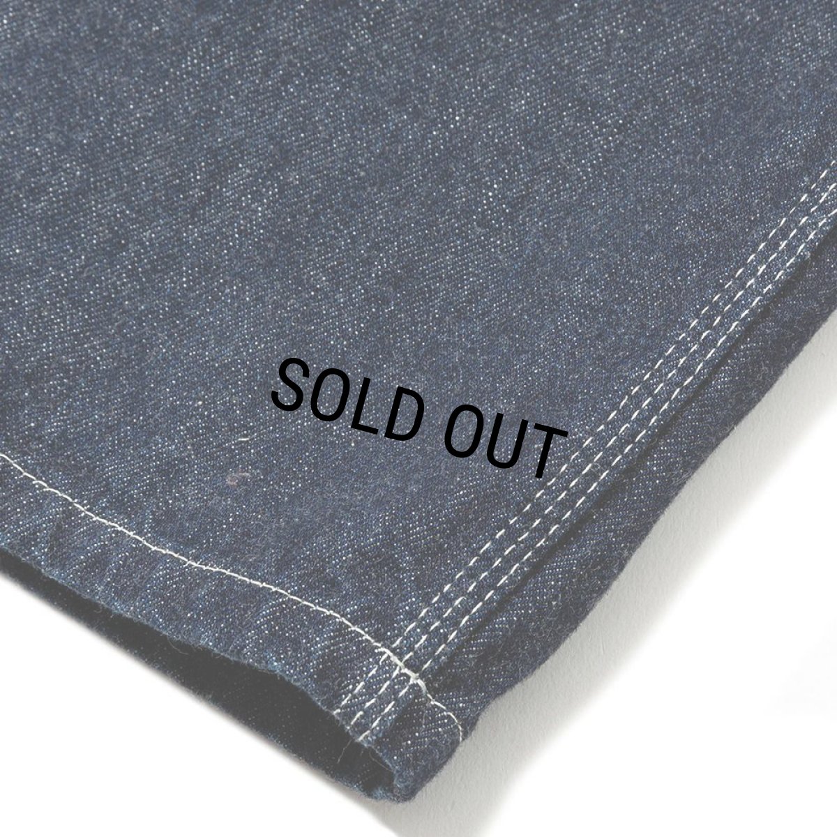 画像4: CALEE/VINTAGE REPRODUCT DENIM PAINTER PANTS＜OW＞（INDIGO BLUE）［デニムペインターパンツ-23秋冬］ (4)