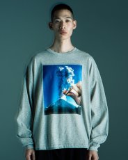 画像4: 【40%OFF】TIGHTBOOTH/VOLCANO L/S T-SHIRT（White）［プリント長袖T-23秋冬］ (4)