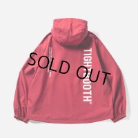 TIGHTBOOTH/LABEL ANORAK（Red）［アノラックJKT-23秋冬］