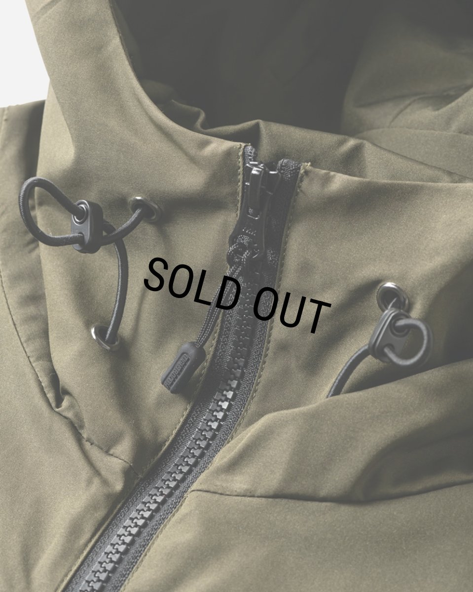 画像4: TIGHTBOOTH/LABEL ANORAK（Olive）［アノラックJKT-23秋冬］ (4)