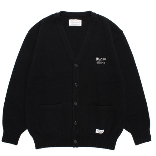 他の写真1: WACKO MARIA/CLASSIC KNIT CARDIGAN（BLACK）［クラシックニットカーディガン-23秋冬］