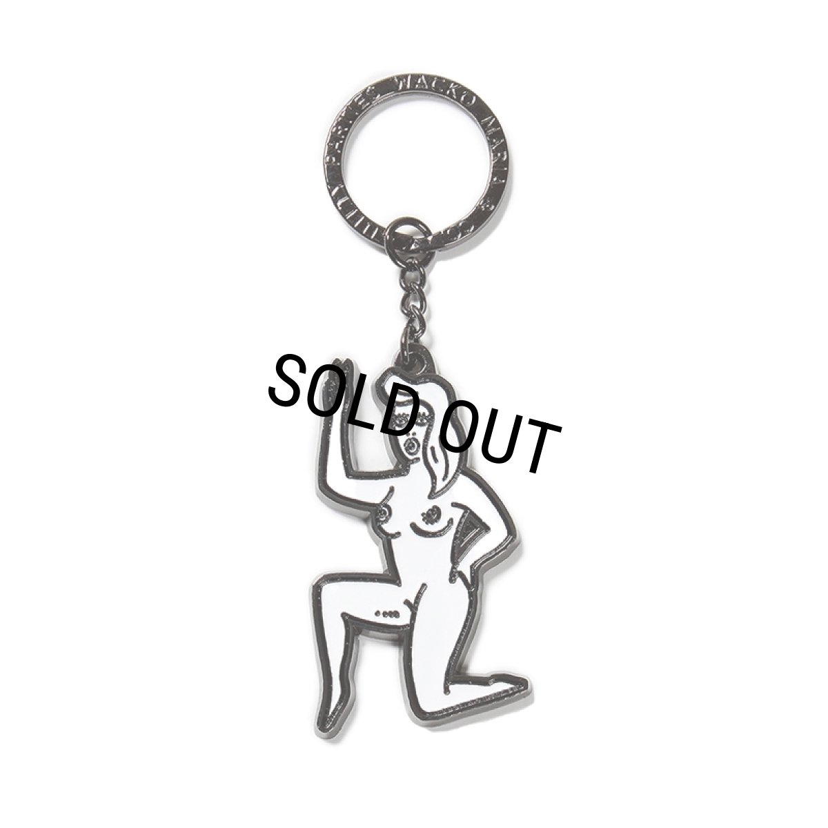 画像1: WACKO MARIA/世界平和プロジェクト KEY RING（ONE）［キーリング-23秋冬］ (1)