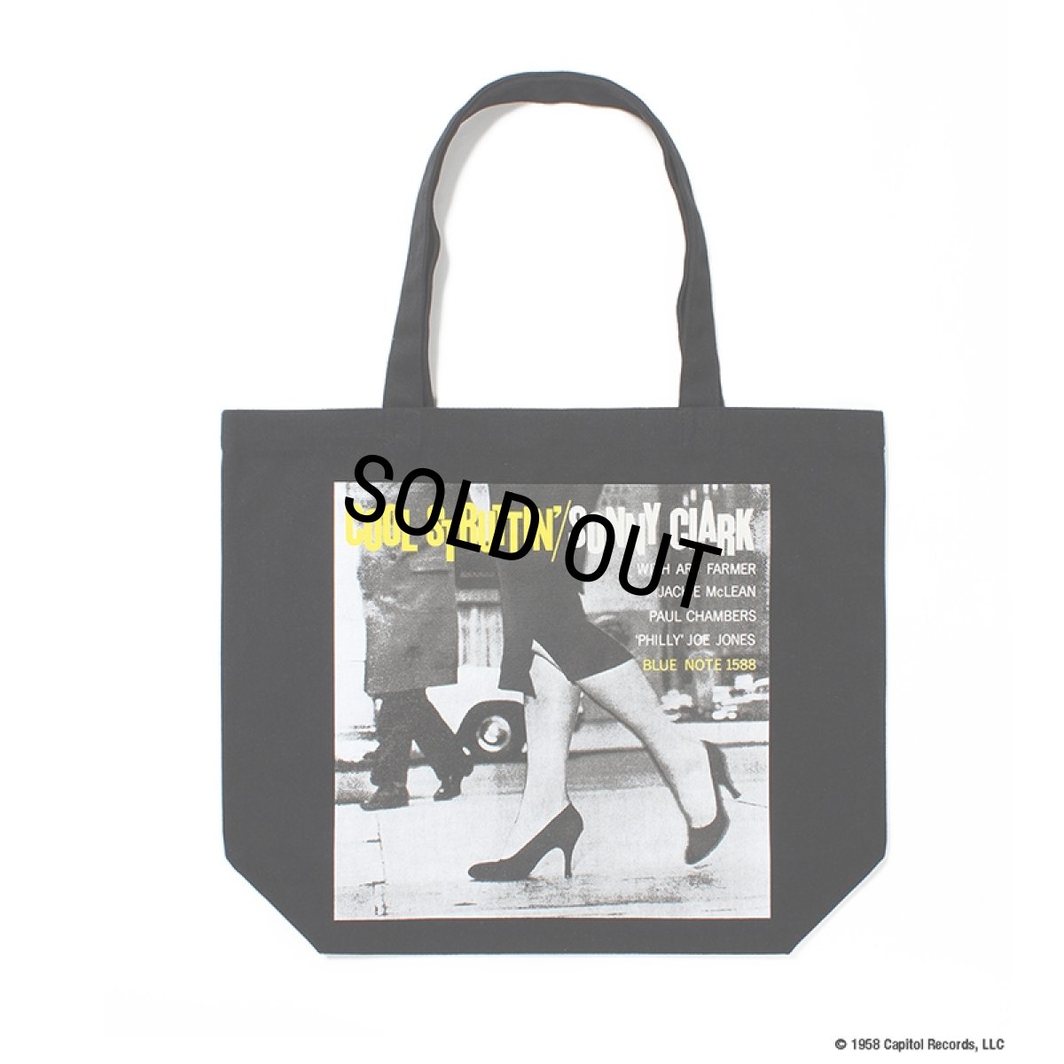 画像1: WACKO MARIA/BLUE NOTE / TOTE BAG（TYPE-2）（BLACK）［トートバッグ-23秋冬］ (1)