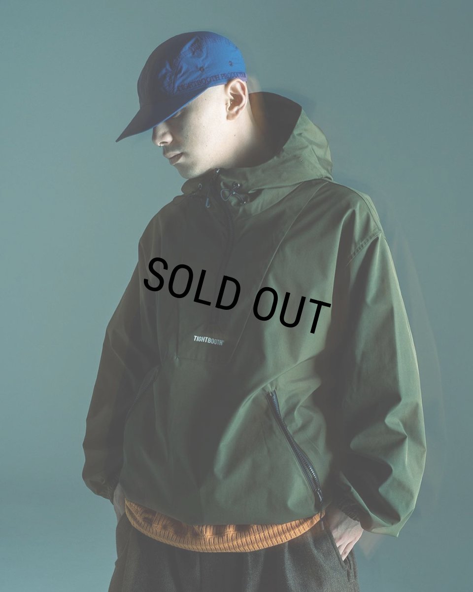 画像3: TIGHTBOOTH/LABEL ANORAK（Black）［アノラックJKT-23秋冬］ (3)