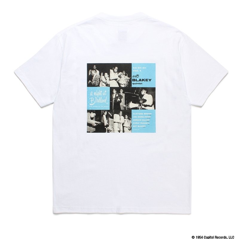 画像2: WACKO MARIA/BLUE NOTE / T-SHIRT（TYPE-1）（WHITE）［プリントT-23秋冬］