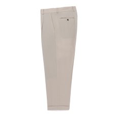 画像1: WACKO MARIA/DORMEUIL / PLEATED TROUSERS（TYPE-2）（LIGHT BEIGE）［ワンタックスラックス(TYPE-2)-23秋冬］ (1)