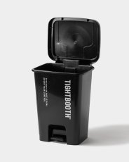画像4: TIGHTBOOTH/LOGO TRASH CAN L（Black）［ゴミ箱"L"-23秋冬］ (4)