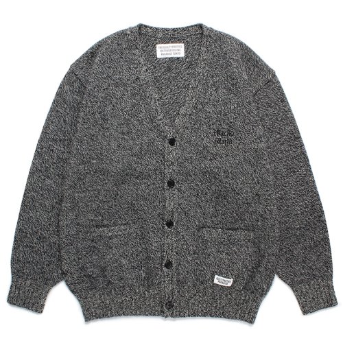 他の写真1: WACKO MARIA/CLASSIC KNIT CARDIGAN（GRAY）［クラシックニットカーディガン-23秋冬］