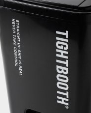 画像5: TIGHTBOOTH/LOGO TRASH CAN L（Black）［ゴミ箱"L"-23秋冬］ (5)