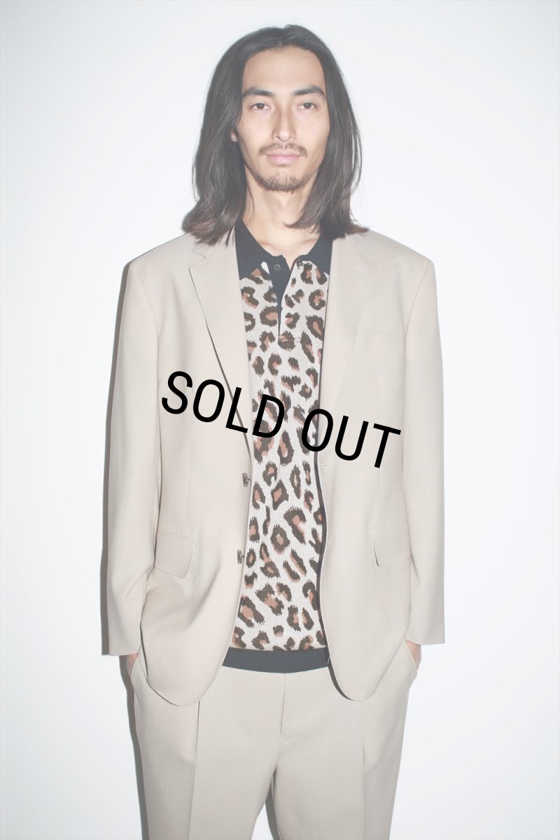 画像3: WACKO MARIA/DORMEUIL / PLEATED TROUSERS（TYPE-2）（LIGHT BEIGE）［ワンタックスラックス(TYPE-2)-23秋冬］ (3)