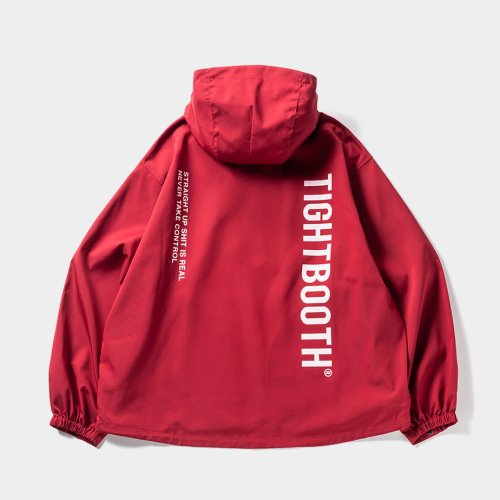 他の写真2: TIGHTBOOTH/LABEL ANORAK（Red）［アノラックJKT-23秋冬］