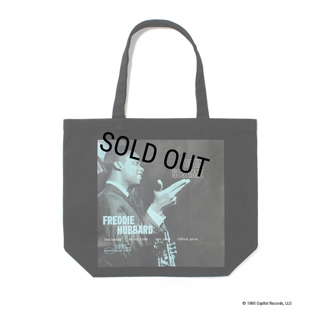 画像1: WACKO MARIA/BLUE NOTE / TOTE BAG（TYPE-3）（BLACK）［トートバッグ-23秋冬］ (1)