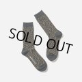 TIGHTBOOTH/T JACQUARD SOCKS（Black）［ジャガードソックス-23秋冬］