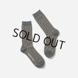 TIGHTBOOTH/T JACQUARD SOCKS（Black）［ジャガードソックス-23秋冬］