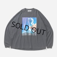 【30%OFF】TIGHTBOOTH/VOLCANO L/S T-SHIRT（Black）［プリント長袖T-23秋冬］