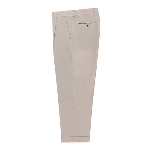 他の写真1: WACKO MARIA/DORMEUIL / PLEATED TROUSERS（TYPE-2）（LIGHT BEIGE）［ワンタックスラックス(TYPE-2)-23秋冬］