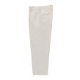 画像1: WACKO MARIA/DOUBLE PLEATED CHINO TROUSERS（WHITE）［ツータックチノトラウザース-23秋冬］ (1)