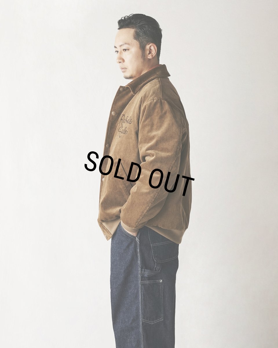 画像6: CALEE/VINTAGE REPRODUCT DENIM PAINTER PANTS＜OW＞（INDIGO BLUE）［デニムペインターパンツ-23秋冬］ (6)