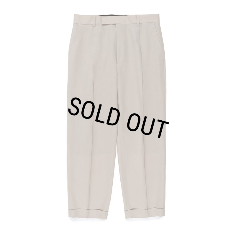 ワコマリア ドーメル スラックス WACKO MARIA/DORMEUIL / PLEATED TROUSERS(TYPE-2)(LIGHT