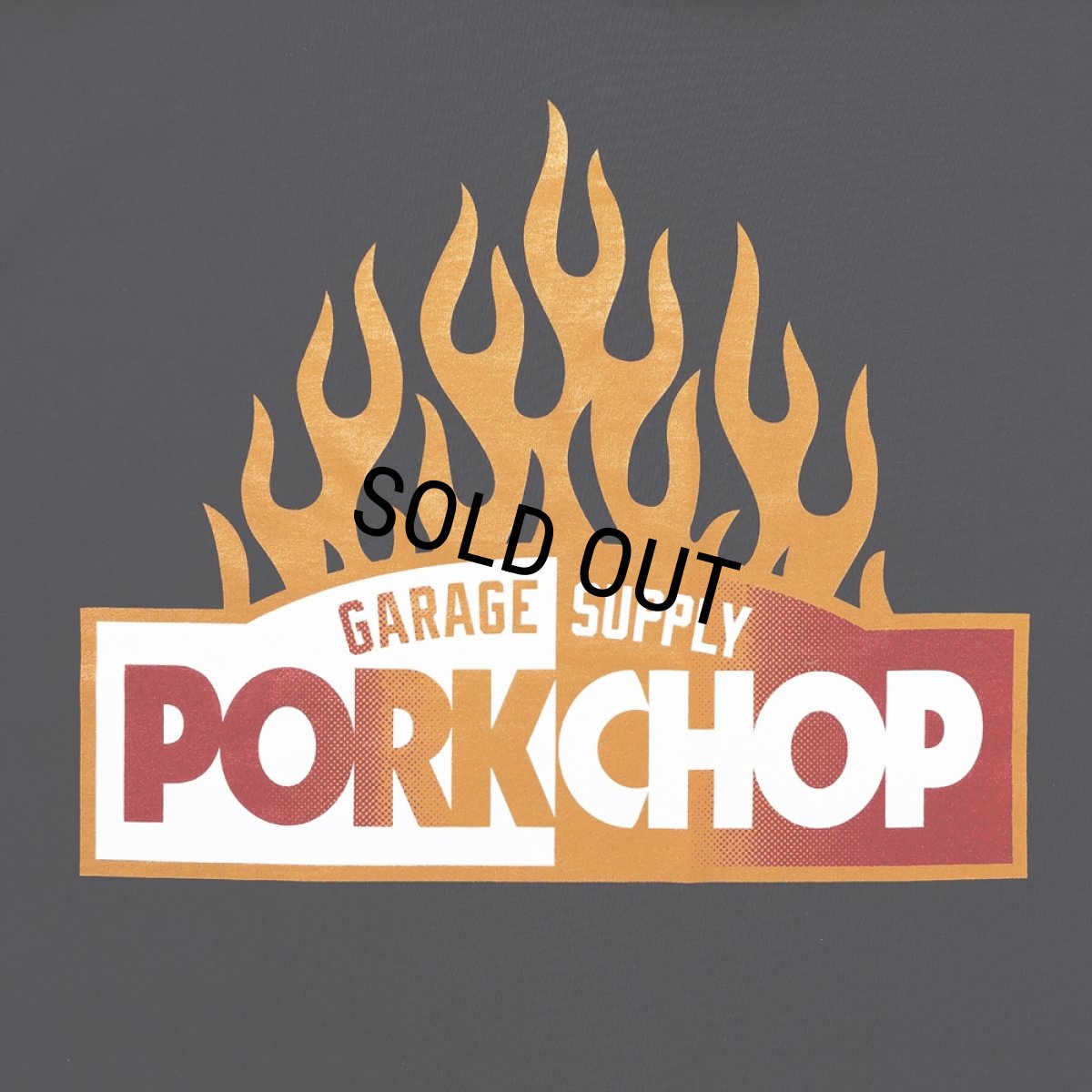 画像3: PORKCHOP/FIRE BLOCK MULTI L/S TEE（BLACK）［プリント長袖T-23秋冬］ (3)