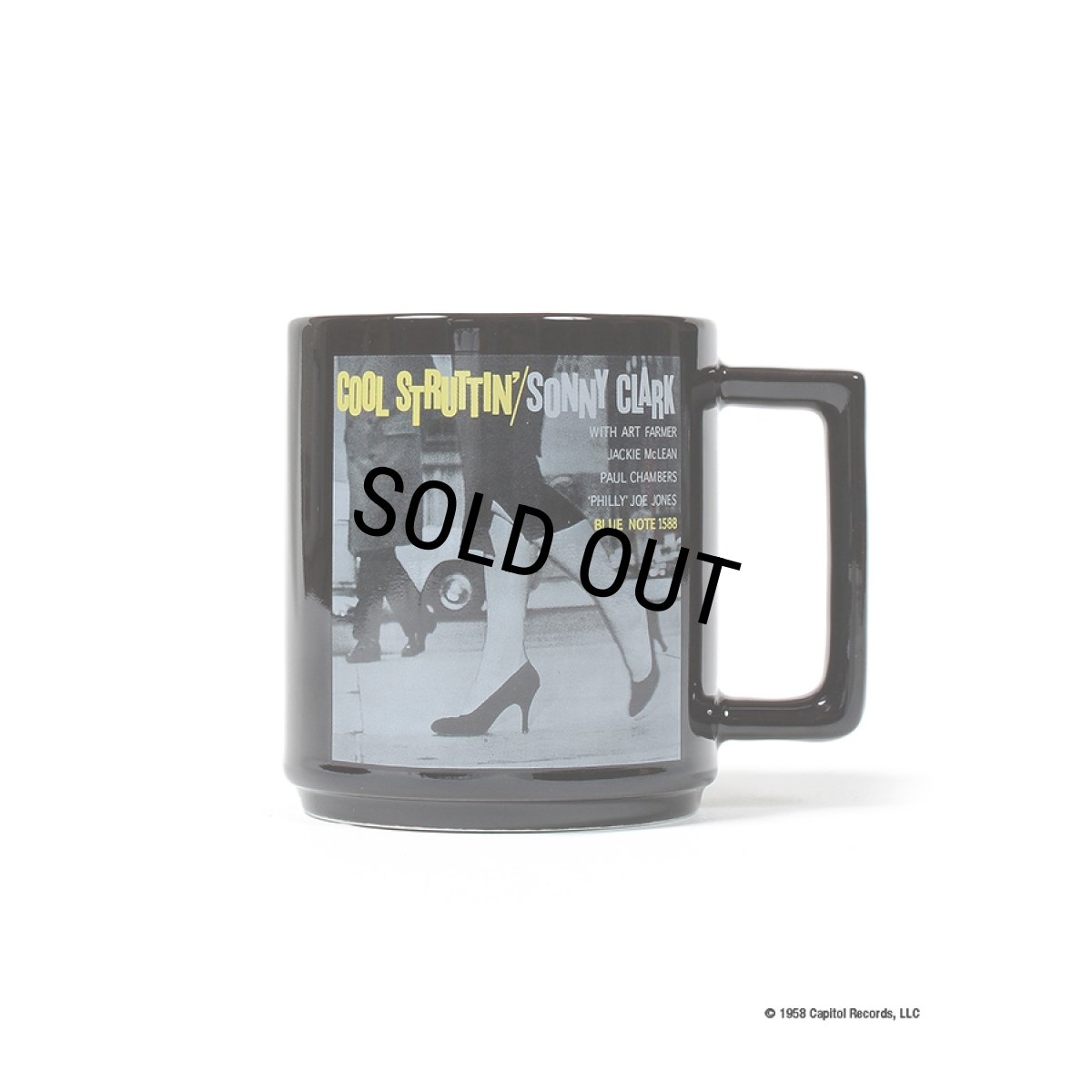 画像1: WACKO MARIA/BLUE NOTE / MUG（TYPE-2）（BLACK）［マグカップ-23秋冬］ (1)