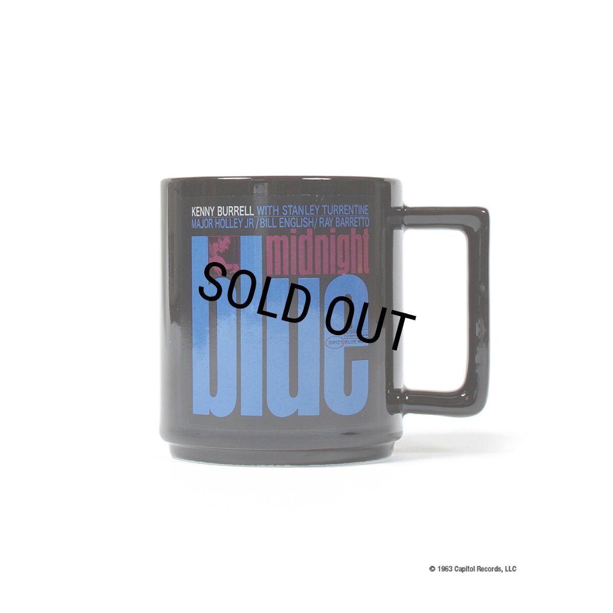 画像1: WACKO MARIA/BLUE NOTE / MUG（TYPE-4）（BLACK）［マグカップ-23秋冬］ (1)