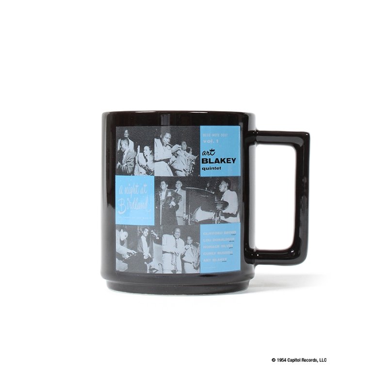 画像1: WACKO MARIA/BLUE NOTE / MUG（TYPE-1）（BLACK）［マグカップ-23秋冬］