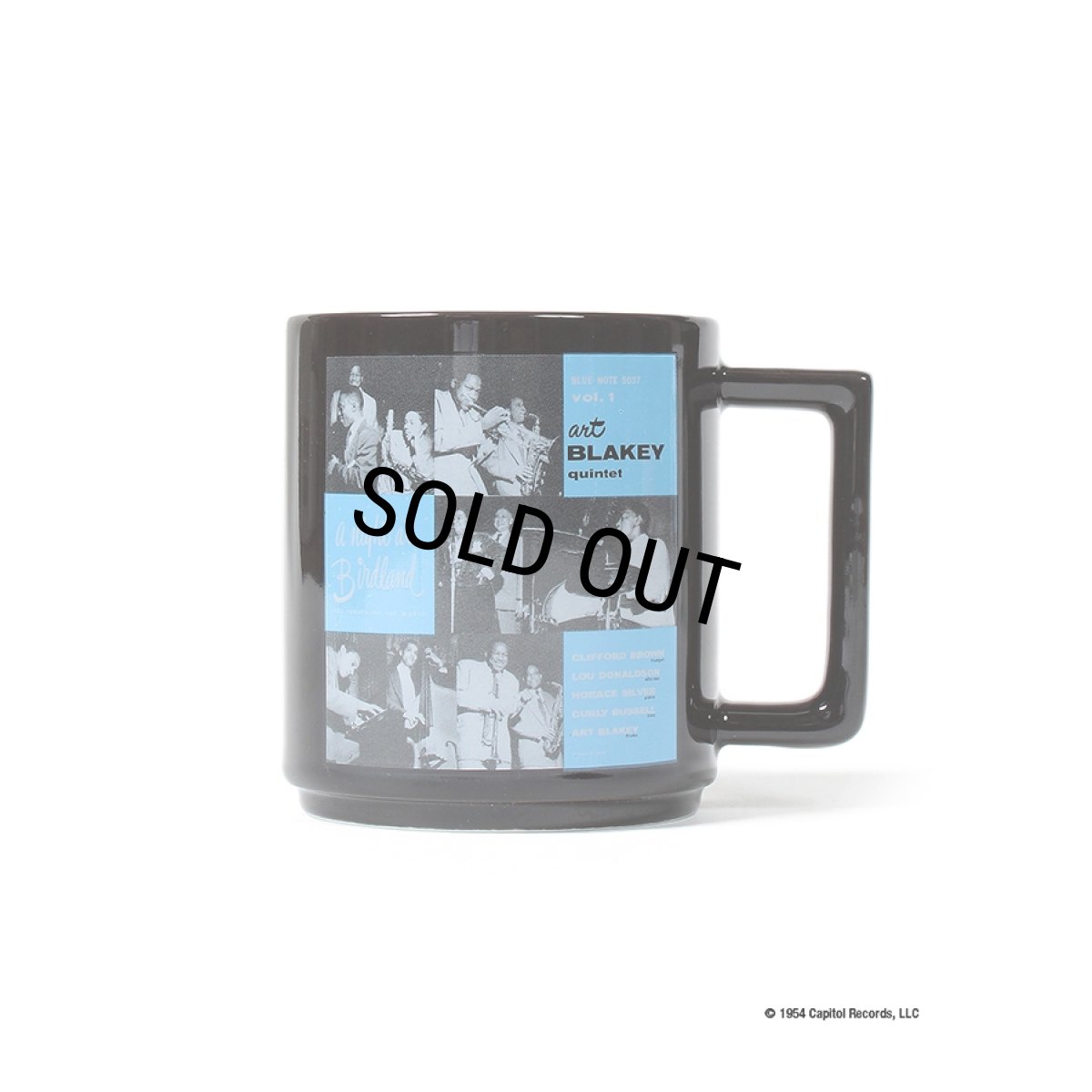 画像1: WACKO MARIA/BLUE NOTE / MUG（TYPE-1）（BLACK）［マグカップ-23秋冬］ (1)