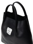 画像3: COOTIE PRODUCTIONS/Leather Tote Bag（Black）［レザートートバッグ-23秋冬］ (3)