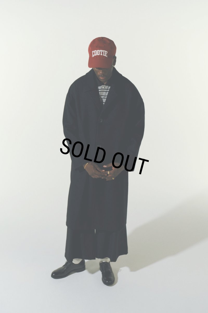 画像4: COOTIE PRODUCTIONS/Supima Border Oversized L/S Polo（Black）［ボーダーオーバーサイズ長袖ポロ-23秋冬］ (4)