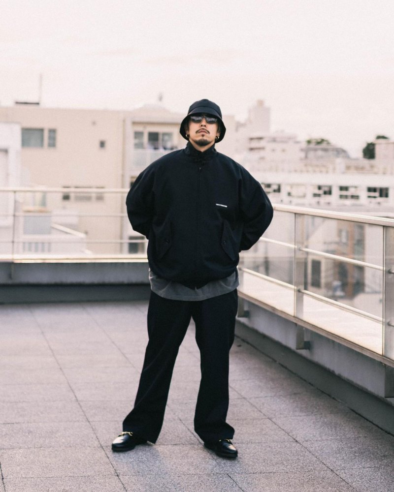 画像3: COOTIE PRODUCTIONS/Polyester Twill Drizzler Jacket（Black）［ポリエステルツイルドリズラーJKT-23秋冬］