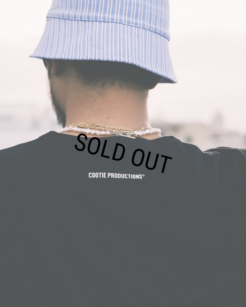 画像4: COOTIE PRODUCTIONS/Supima Oversized L/S Tee（White）［スーピマオーバーサイズ長袖T-23秋冬］ (4)