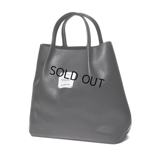 画像2: COOTIE PRODUCTIONS/Leather Tote Bag（Black）［レザートートバッグ-23秋冬］