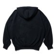 画像2: COOTIE PRODUCTIONS/Embroidery Sweat Hoodie（PRODUCTION OF COOTIE）（Black）［スウェットフーディー-23秋冬］ (2)