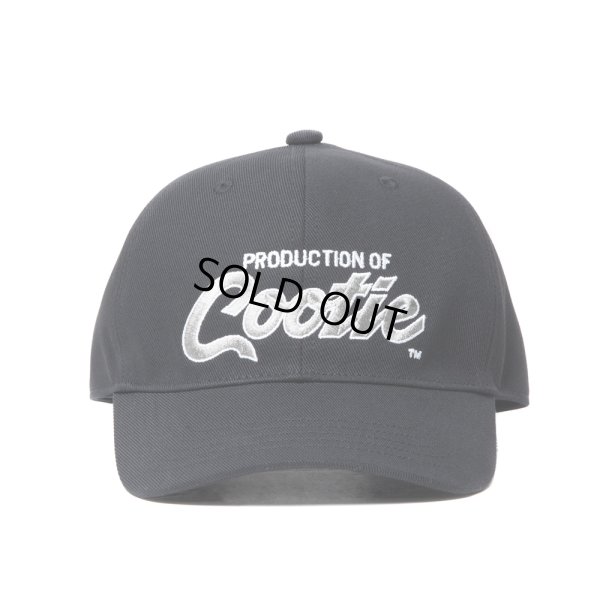 画像1: COOTIE PRODUCTIONS/Embroidery T/C Gabardine 6 Panel Cap（PRODUCTION OF COOTIE）（Black）［6パネルキャップ-23秋冬］