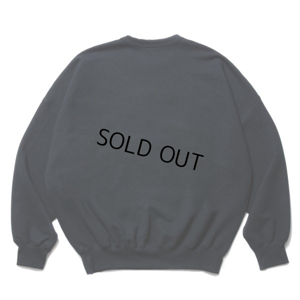 画像2: COOTIE PRODUCTIONS/Embroidery Sweat Crew（PRODUCTION OF COOTIE）（Black）［スウェットクルー-23秋冬］