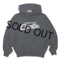 COOTIE PRODUCTIONS/Embroidery Sweat Hoodie（PRODUCTION OF COOTIE）（Black）［スウェットフーディー-23秋冬］