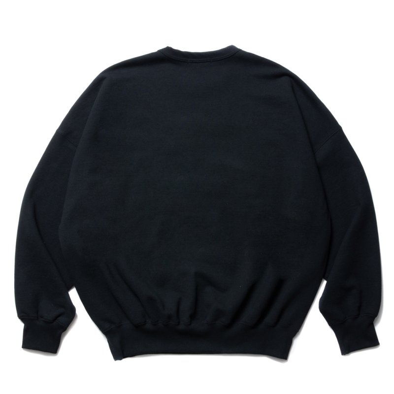 画像2: COOTIE PRODUCTIONS/Embroidery Sweat Crew（PRODUCTION OF COOTIE）（Black）［スウェットクルー-23秋冬］