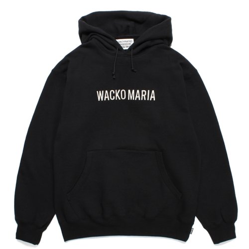 他の写真1: WACKO MARIA/MIDDLE WEIGHT PULL OVER HOODED SWEAT SHIRT（BLACK）［プルオーバーパーカー-23秋冬］