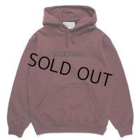 WACKO MARIA/MIDDLE WEIGHT PULL OVER HOODED SWEAT SHIRT（BURGUNDY）［プルオーバーパーカー-23秋冬］
