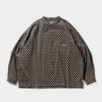 画像1: TIGHTBOOTH/RHOMBUS CORDUROY LS SHIRT（Black）［コーデュロイシャツ-23秋冬］ (1)