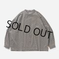 TIGHTBOOTH/RHOMBUS CORDUROY LS SHIRT（Black）［コーデュロイシャツ-23秋冬］