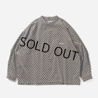 TIGHTBOOTH/RHOMBUS CORDUROY LS SHIRT（Black）［コーデュロイシャツ-23秋冬］