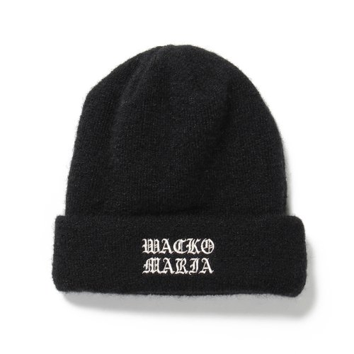 他の写真1: WACKO MARIA/MOHAIR KNIT CAP（TYPE-1）（BLACK）［モヘアニットキャップ-23秋冬］