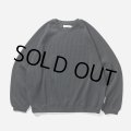 TIGHTBOOTH/MYSTERY GAUGE CREW KNIT（Black）［ミステリーゲージクルーニット-23秋冬］